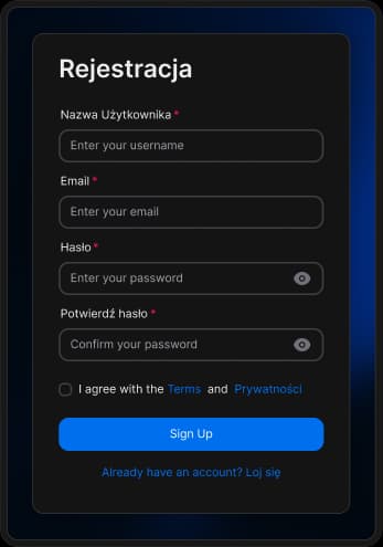Rejestracja Rejestracja
